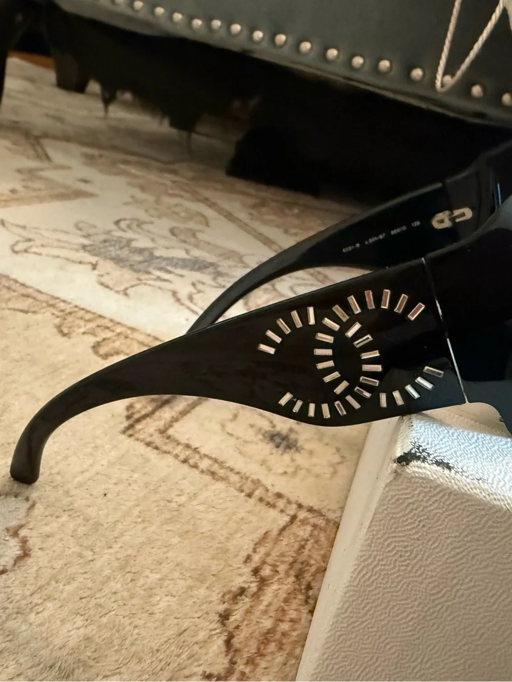 Woman’s vintage Chanel sunglasses discontinues model 6021-B